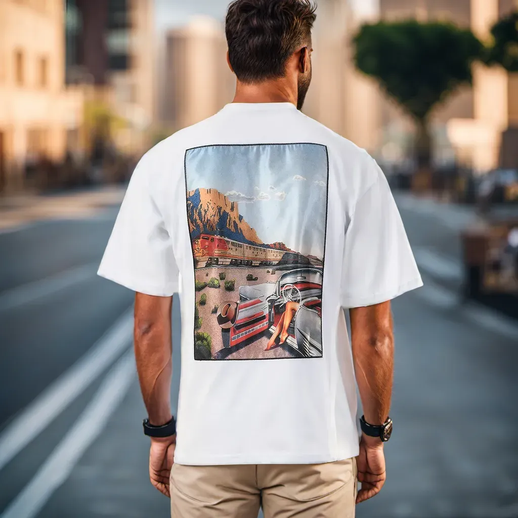 Ανδρικό T-Shirt Oversized (857)
