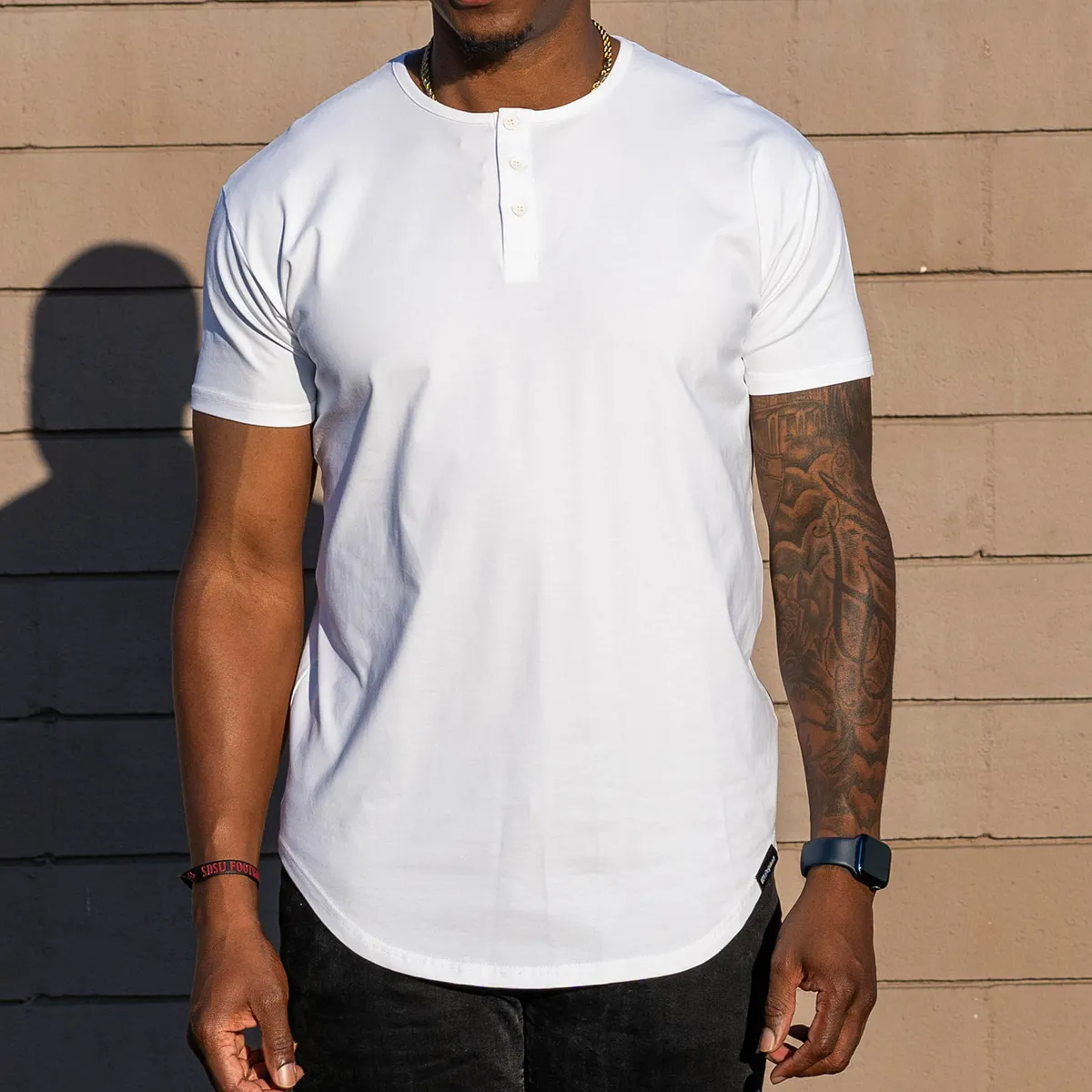 021 ESSENTIAL DROP-CUT HENLEY - DELUXE BUNDLE
