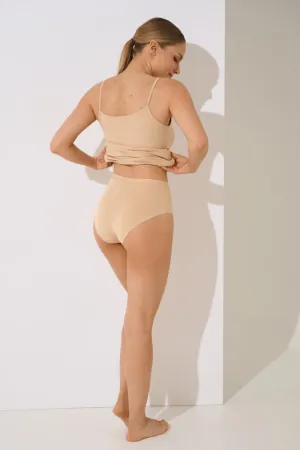 022282 KAIA Briefs High Waist - Nude