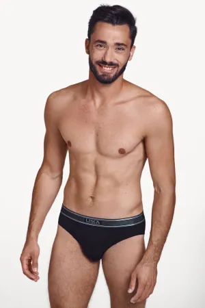 032016 ZEUS Mens Briefs - Black