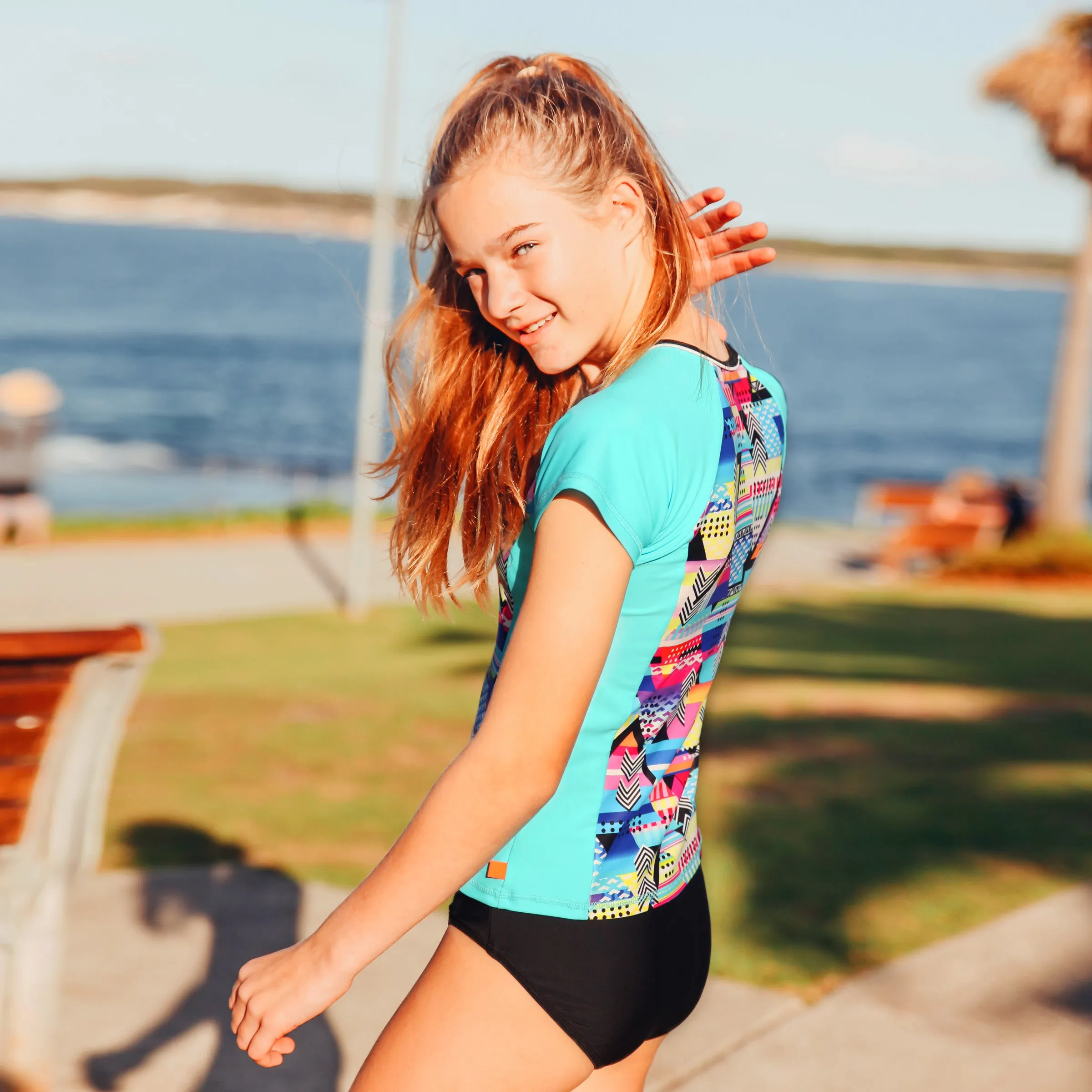 1159 Cosmik Girl Rashvest Set