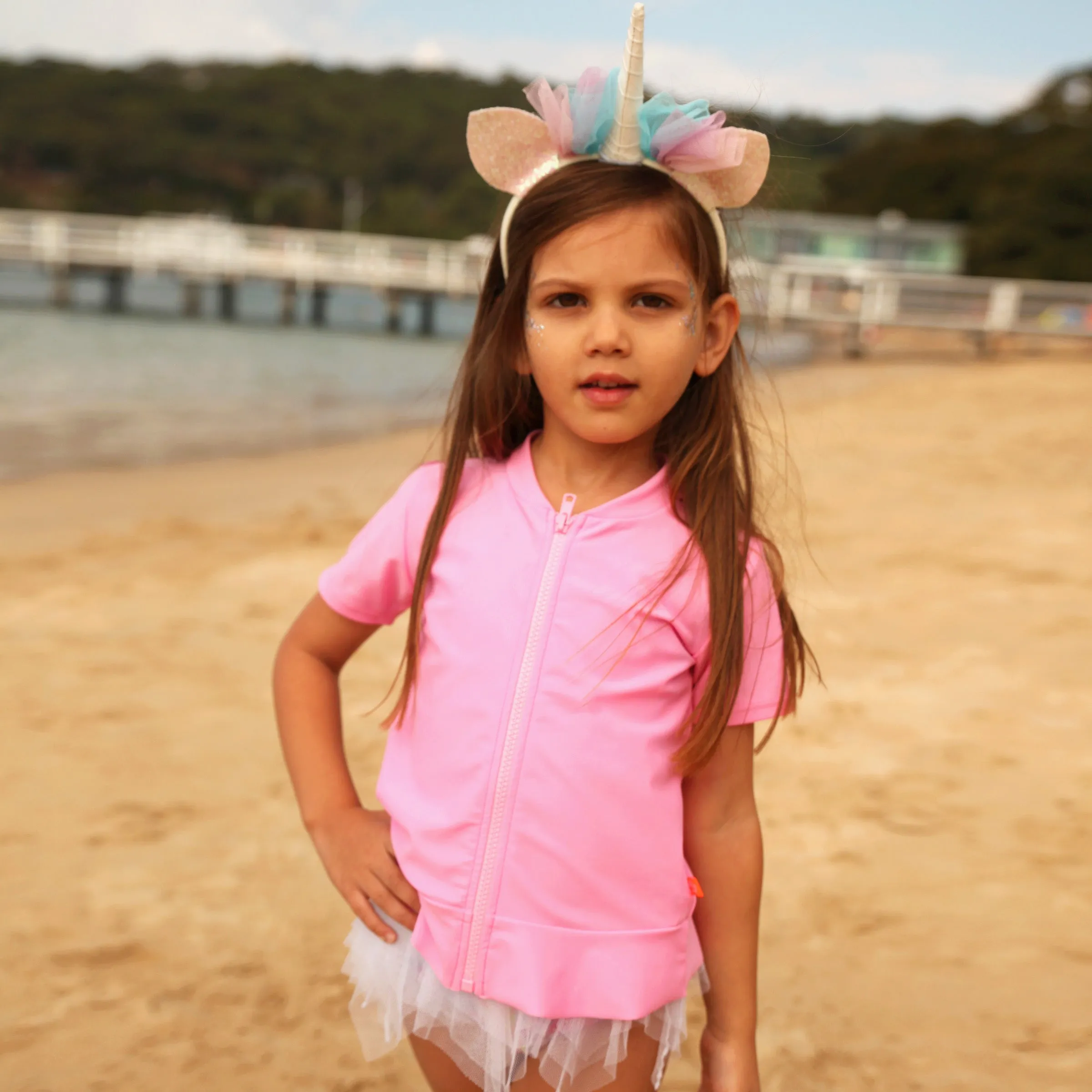 124 Miss Salty Short Sleeve Rashvest