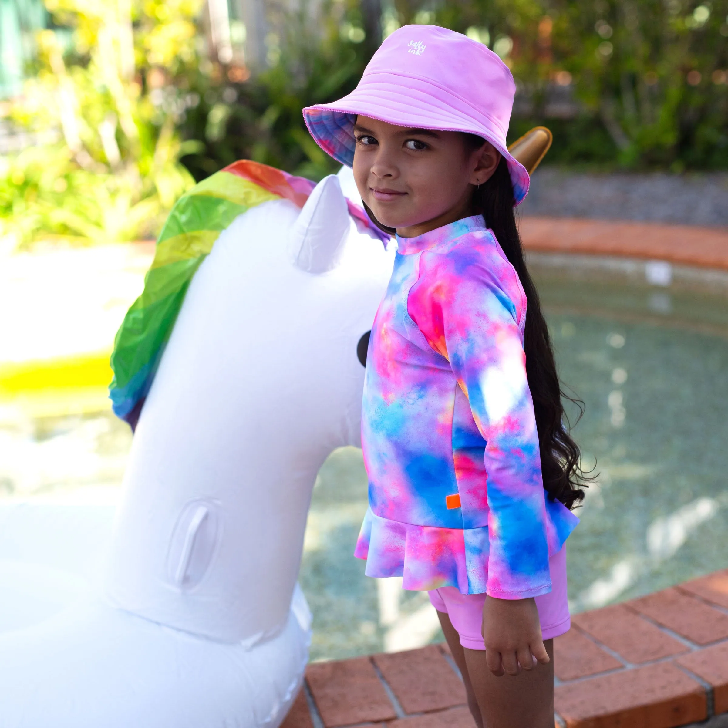 1252 Miss Rainbow  Sunvest Set