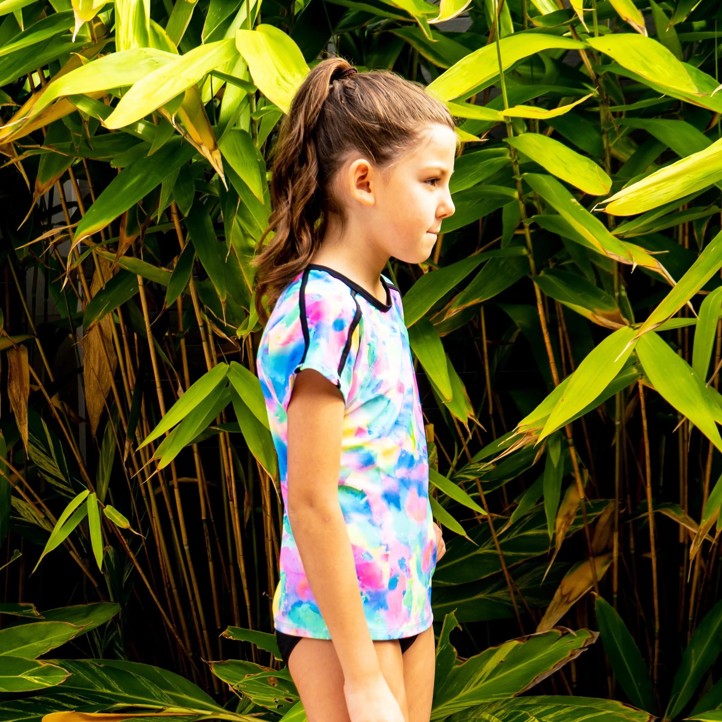 1284 Jungle Fever Neon Rashvest set