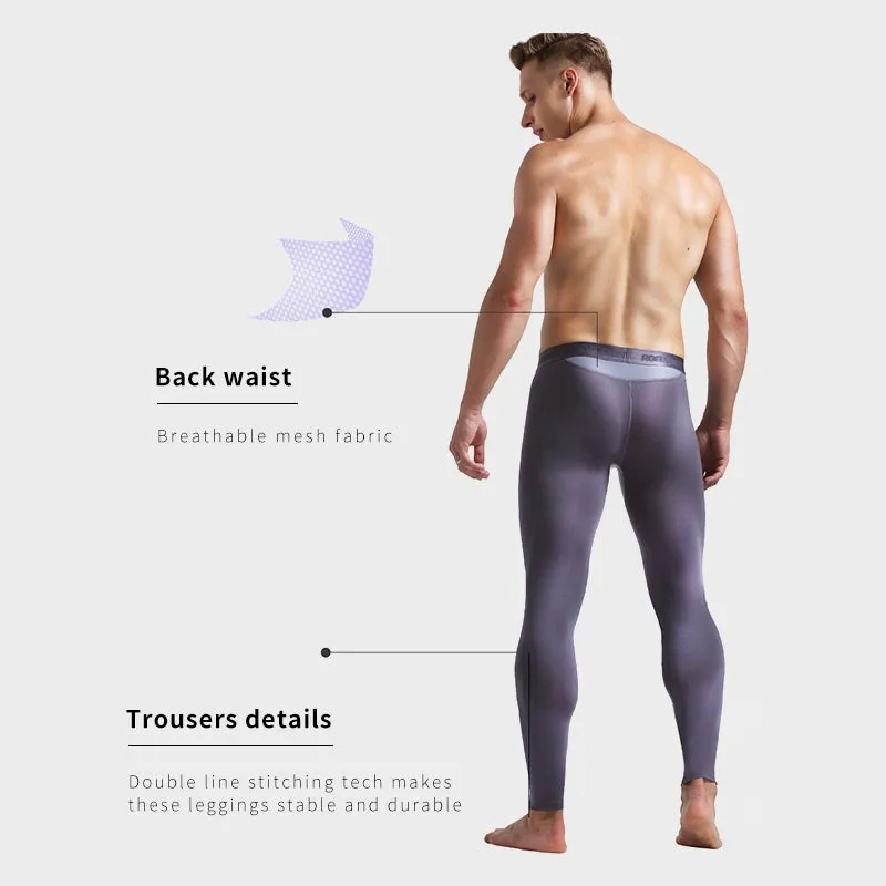 2 in 1 Kangaroo Dual Pouch Thermal Leggings