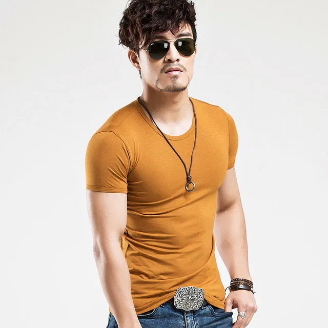 2018 MRMT Brand Clothing 10 colors V neck Men's T Shirt Men Fashion Tshirts Fitness Casual For Male T-shirt S-5XL Free Shipping