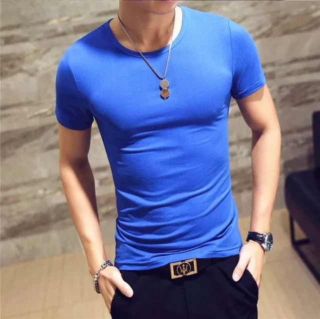 2018 MRMT Brand Clothing 10 colors V neck Men's T Shirt Men Fashion Tshirts Fitness Casual For Male T-shirt S-5XL Free Shipping