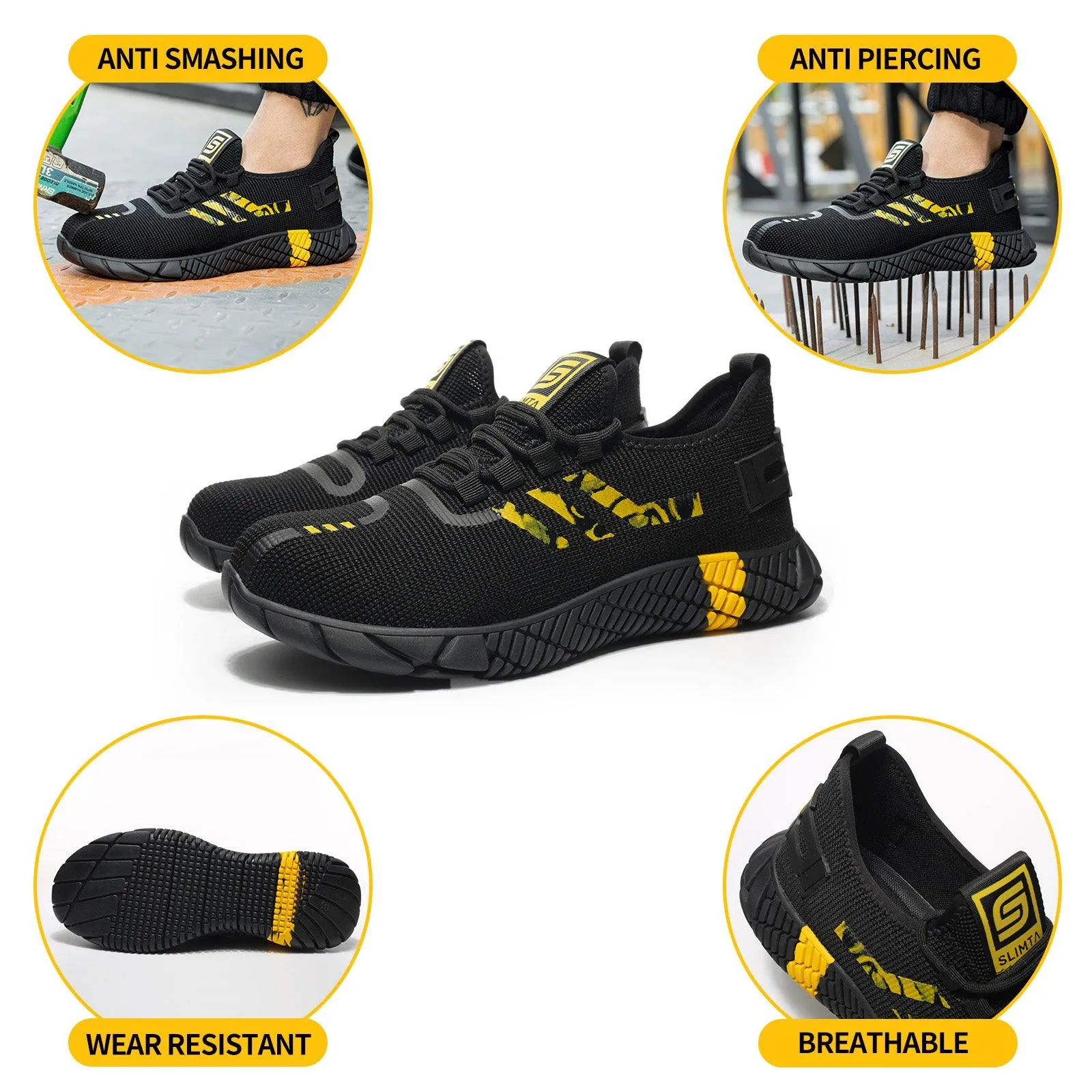 2092 S Series Grey Safety Shoes