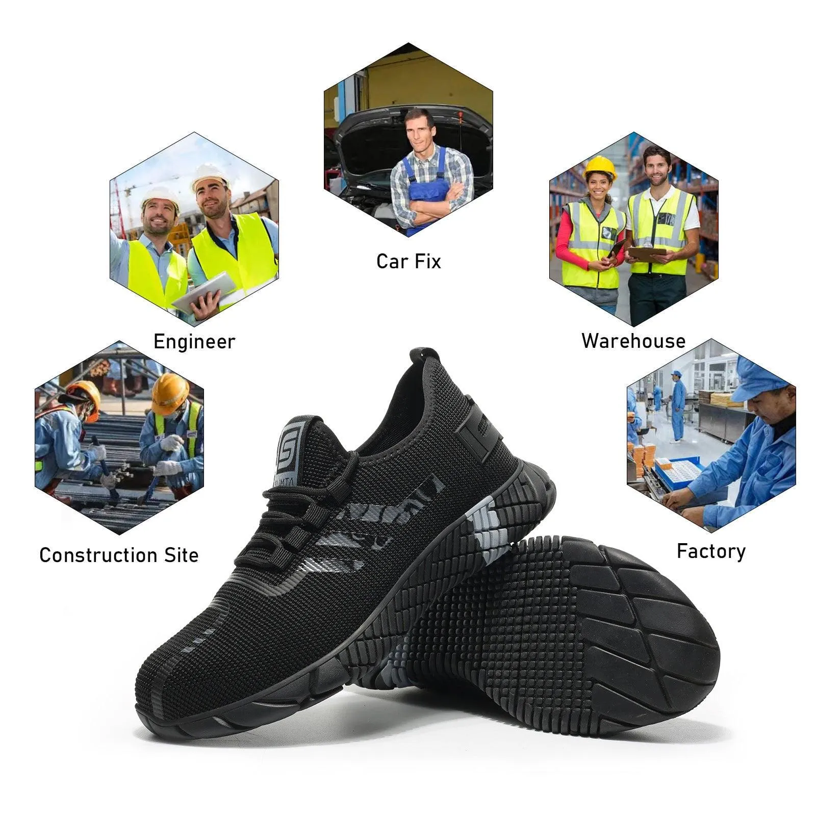 2092 S Series Grey Safety Shoes