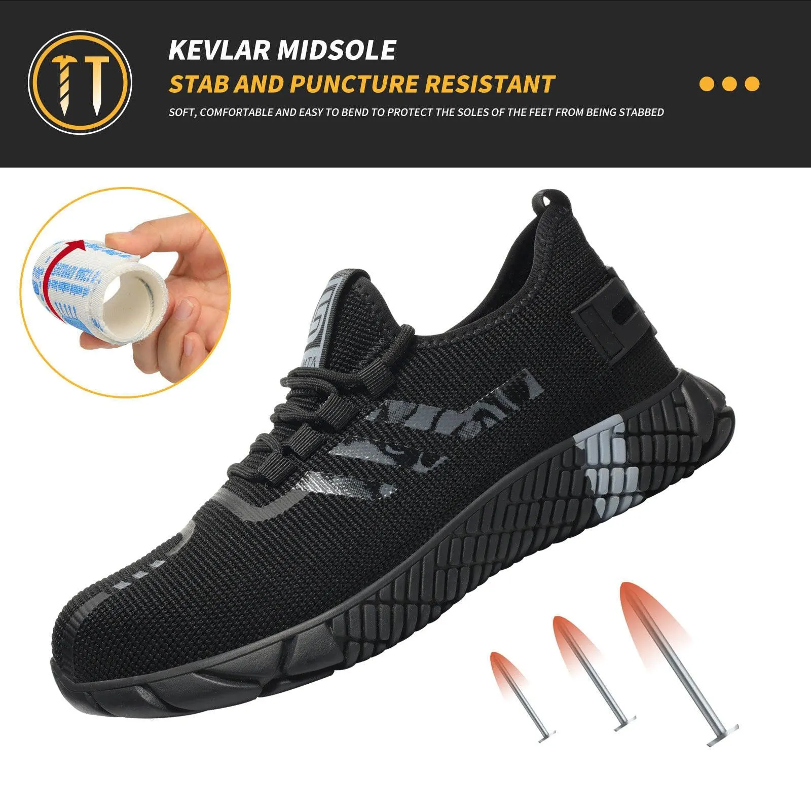 2092 S Series Grey Safety Shoes