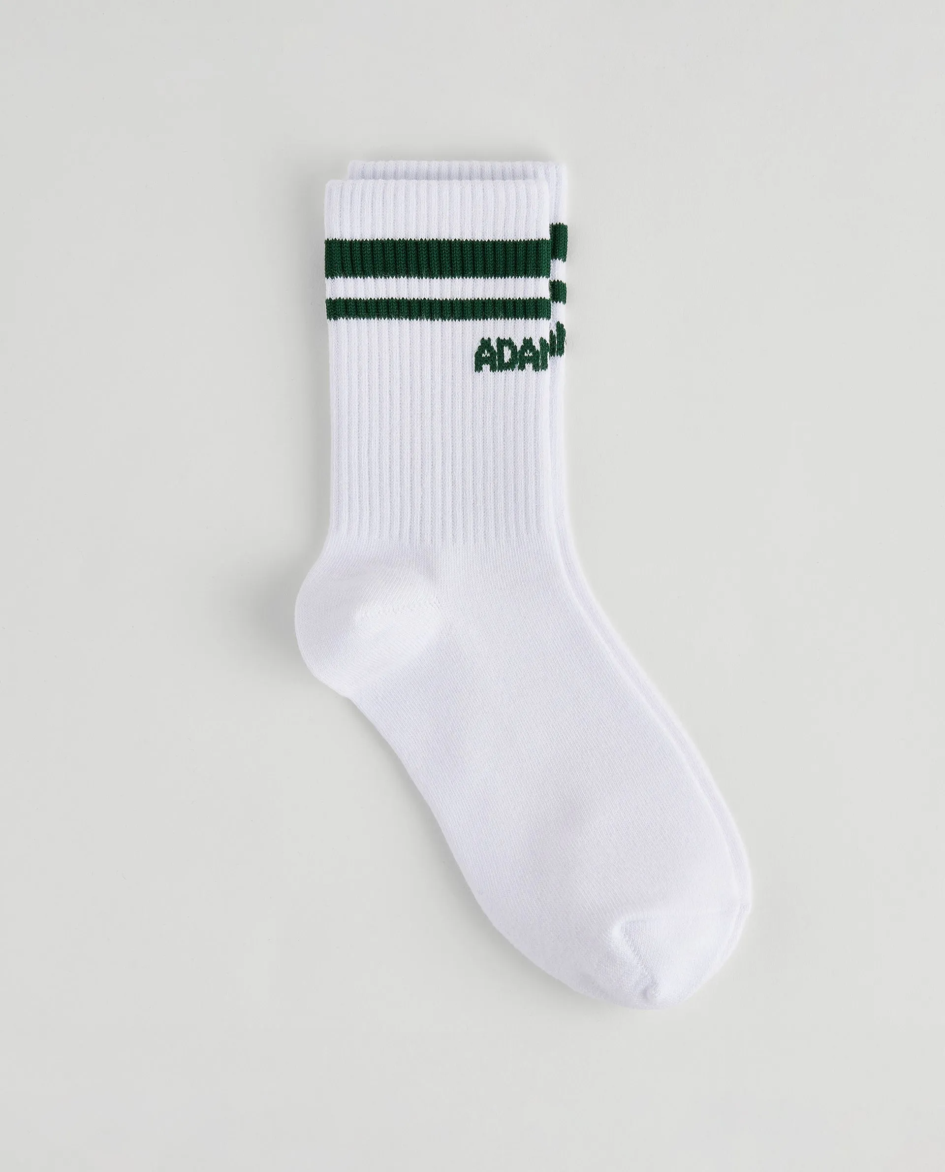 3 Pack Adanola Sports Socks - White/Multi