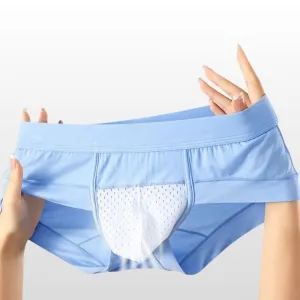 3-Pack Bamboo Fiber Men's Briefs - JEWYEE 2319-SJ