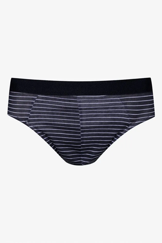 3 Pack Briefs Black And Grey