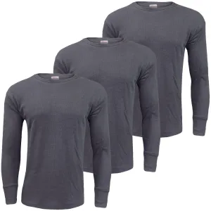 3 Pack Mens Thermal Long Sleeve Shirt