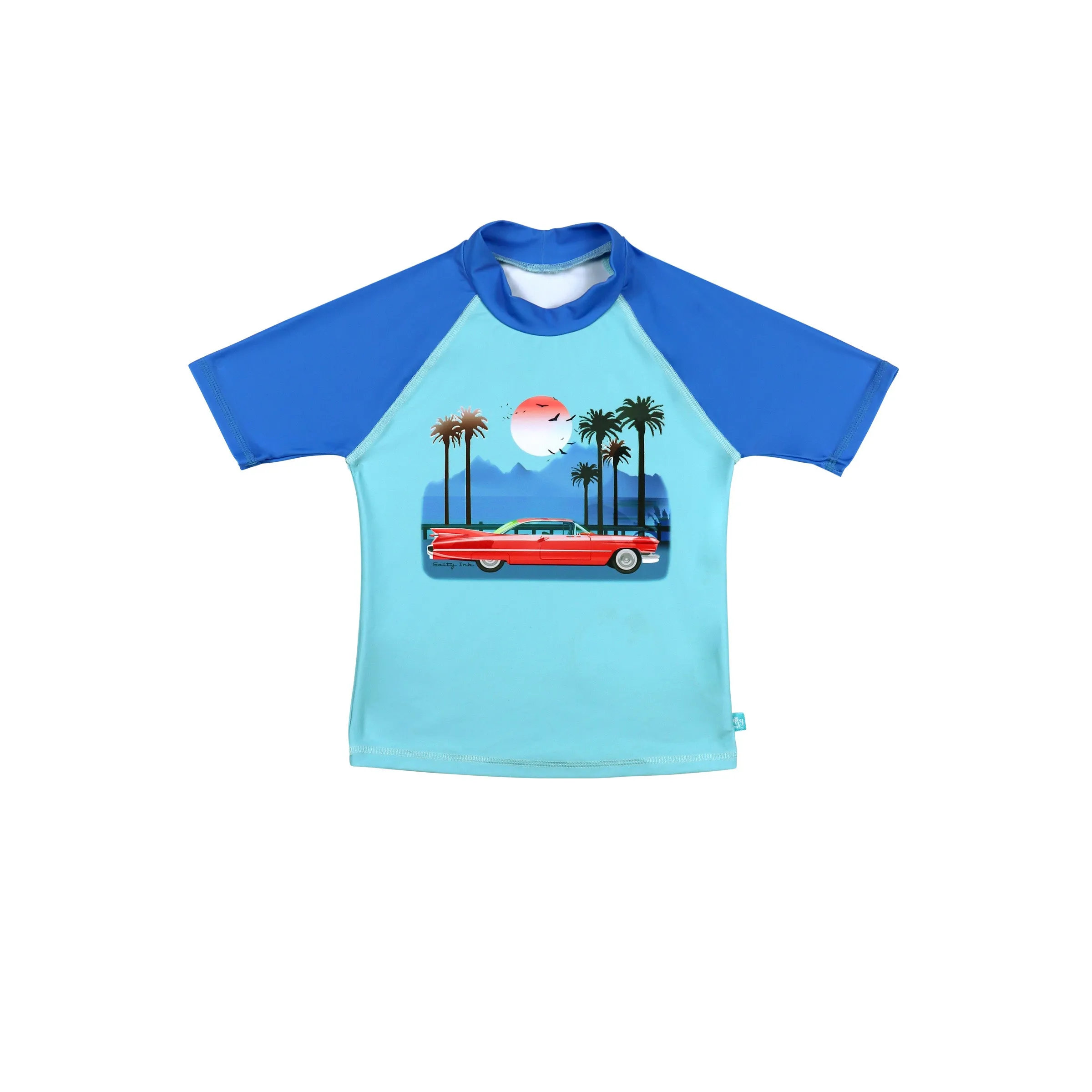 406 Sunset Boulevarde Short Sleeve Rashvest
