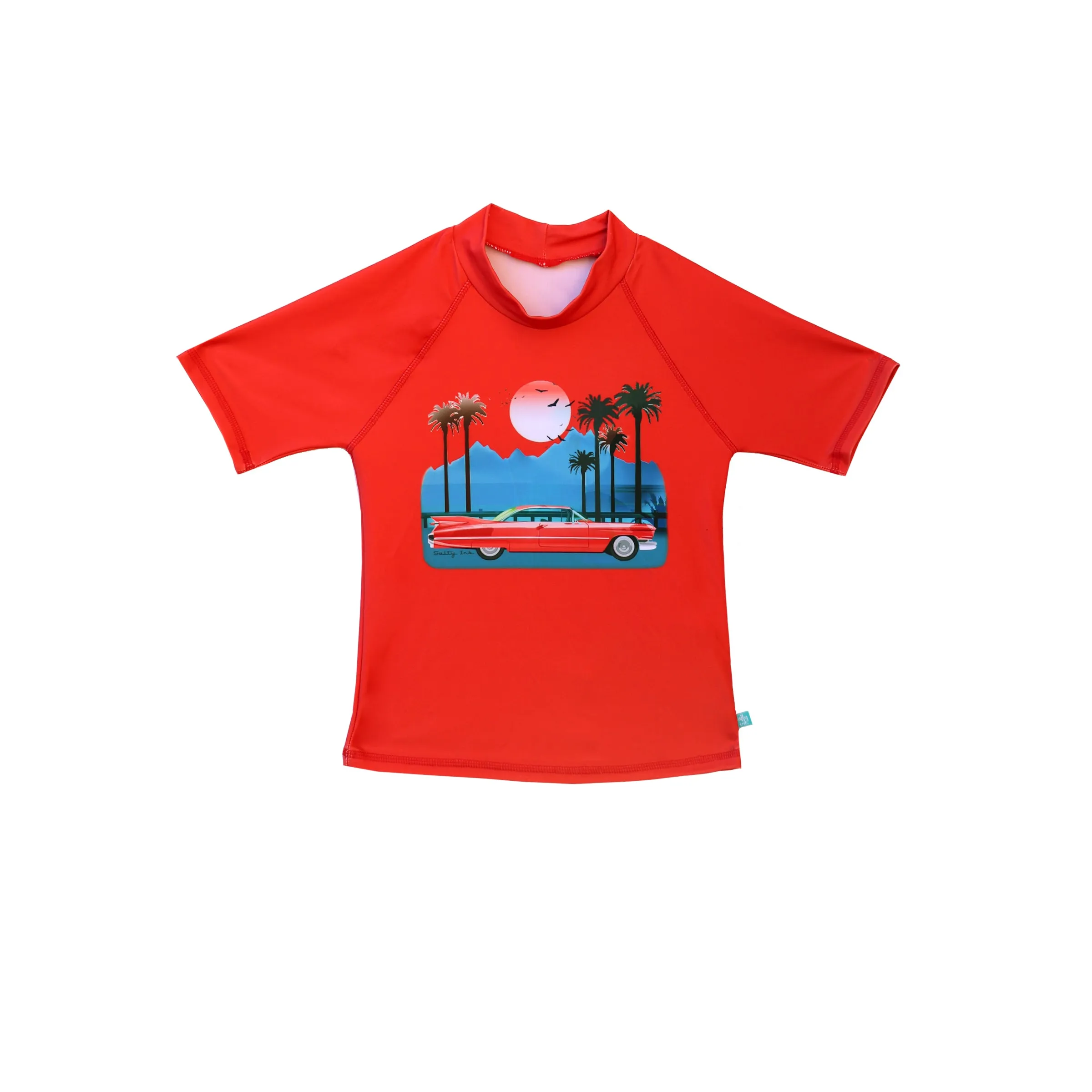 406 Sunset Boulevarde Short Sleeve Rashvest