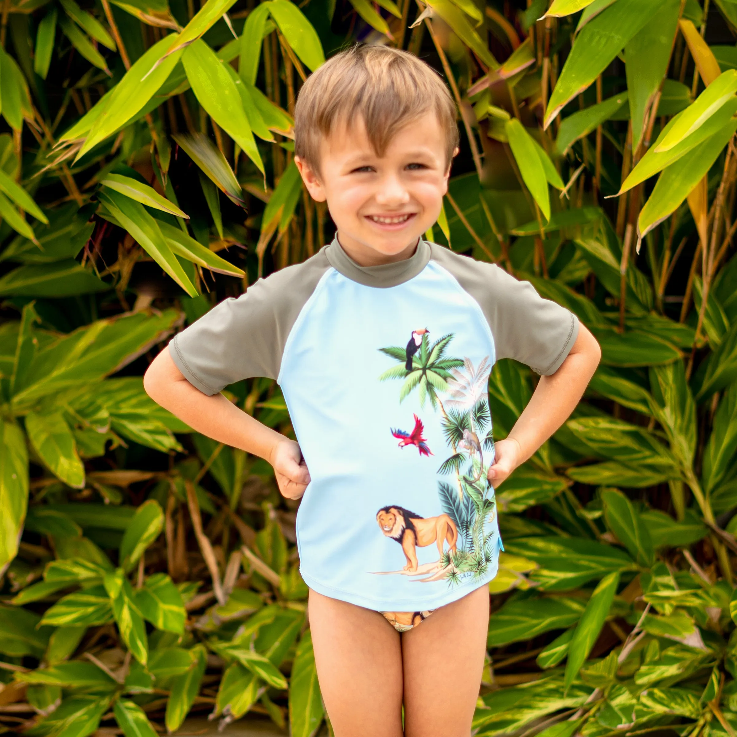 406 Treasure Island Short Sleeve Rashvest