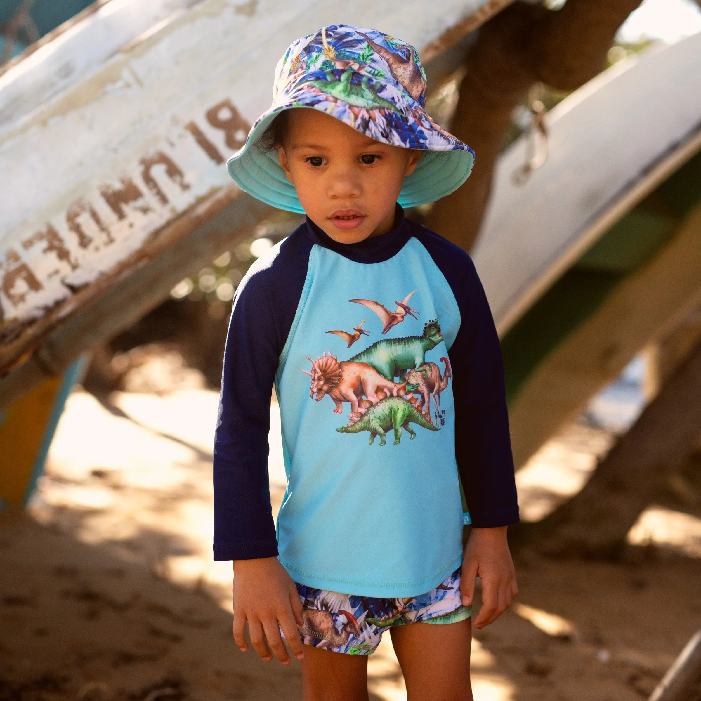 407 Dino Safari Long Sleeve Rashvest