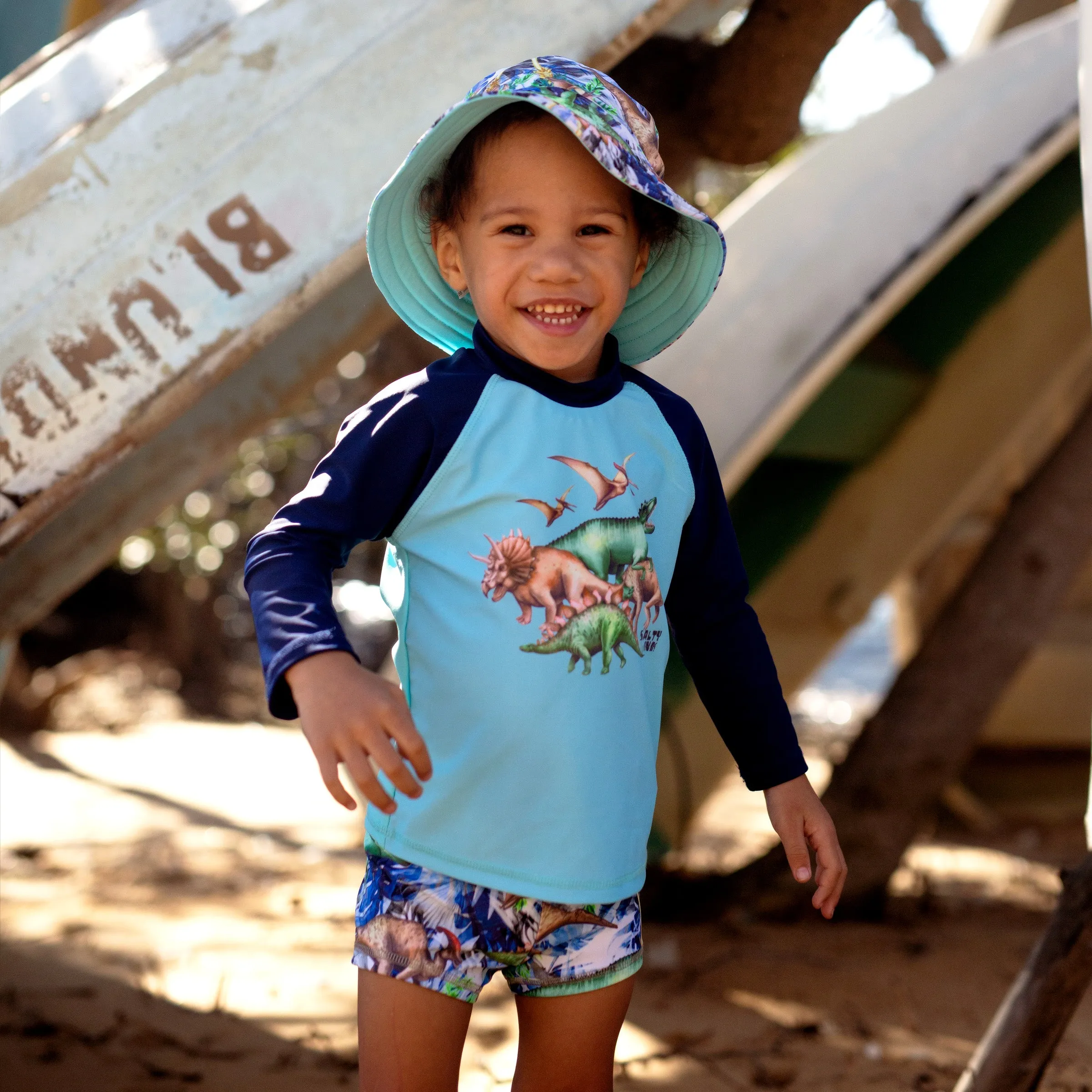 407 Dino Safari Long Sleeve Rashvest