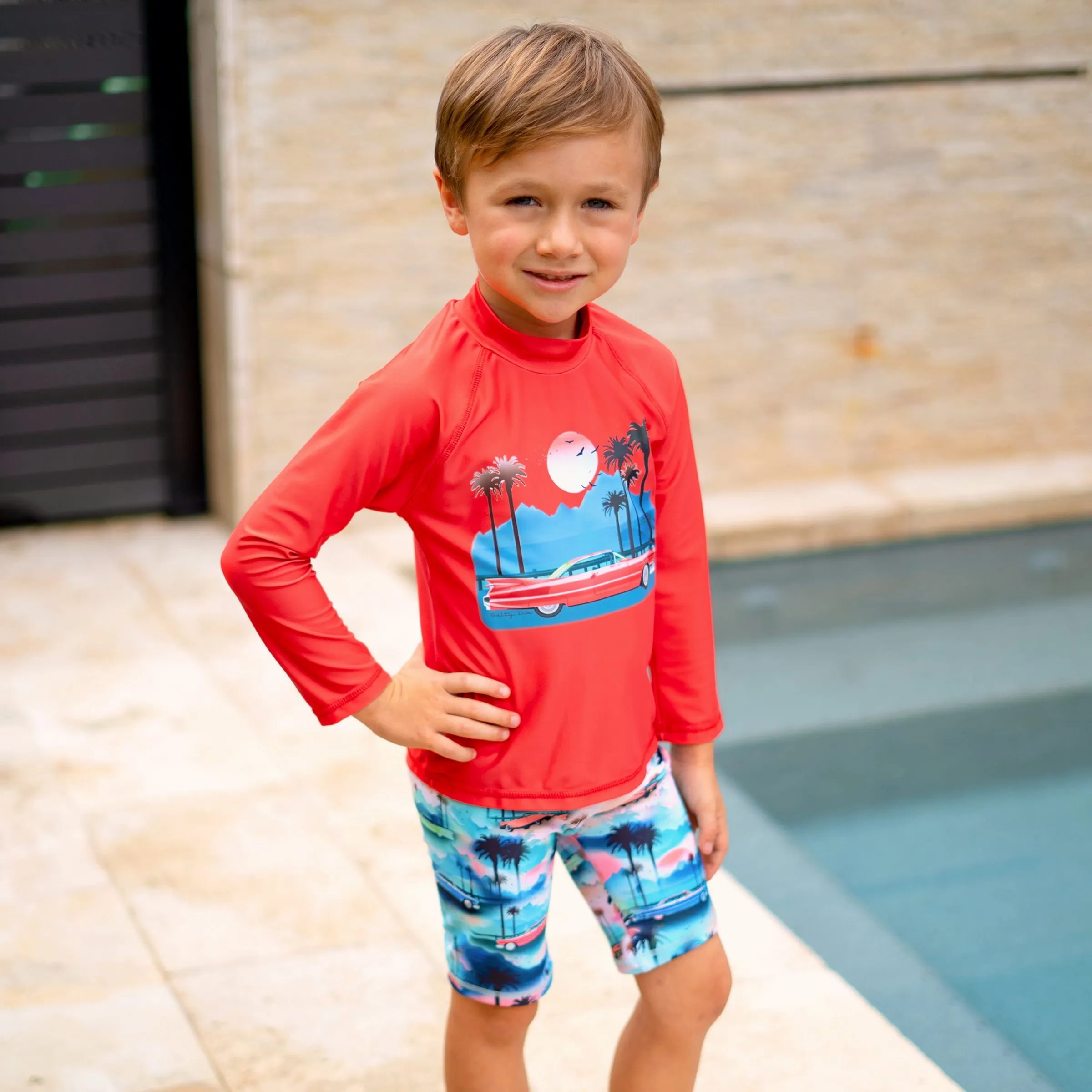 407 Sunset Boulevarde Long Sleeve Rashvest