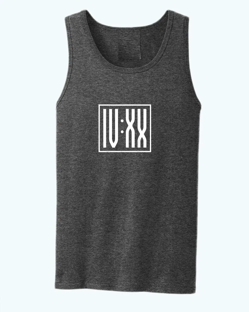 420 roman number tank top