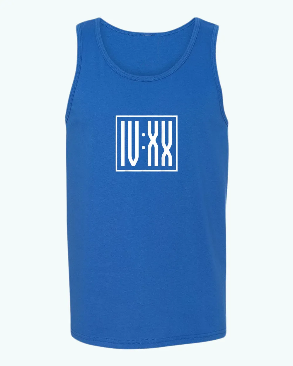 420 roman number tank top