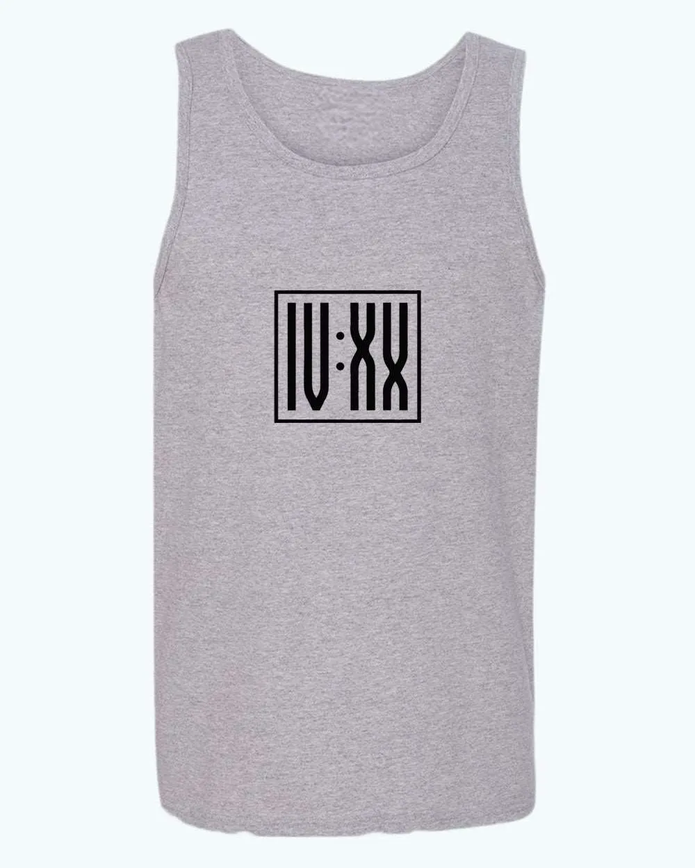 420 roman number tank top