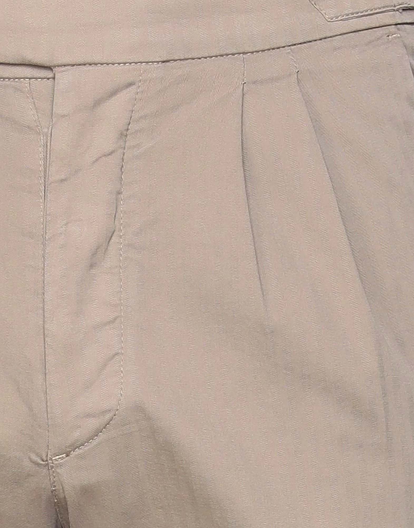 $495 ELEVENTY - *SIDE TABS* Cotton W Side Stripe Taupe Slim Casual Pants- 33W