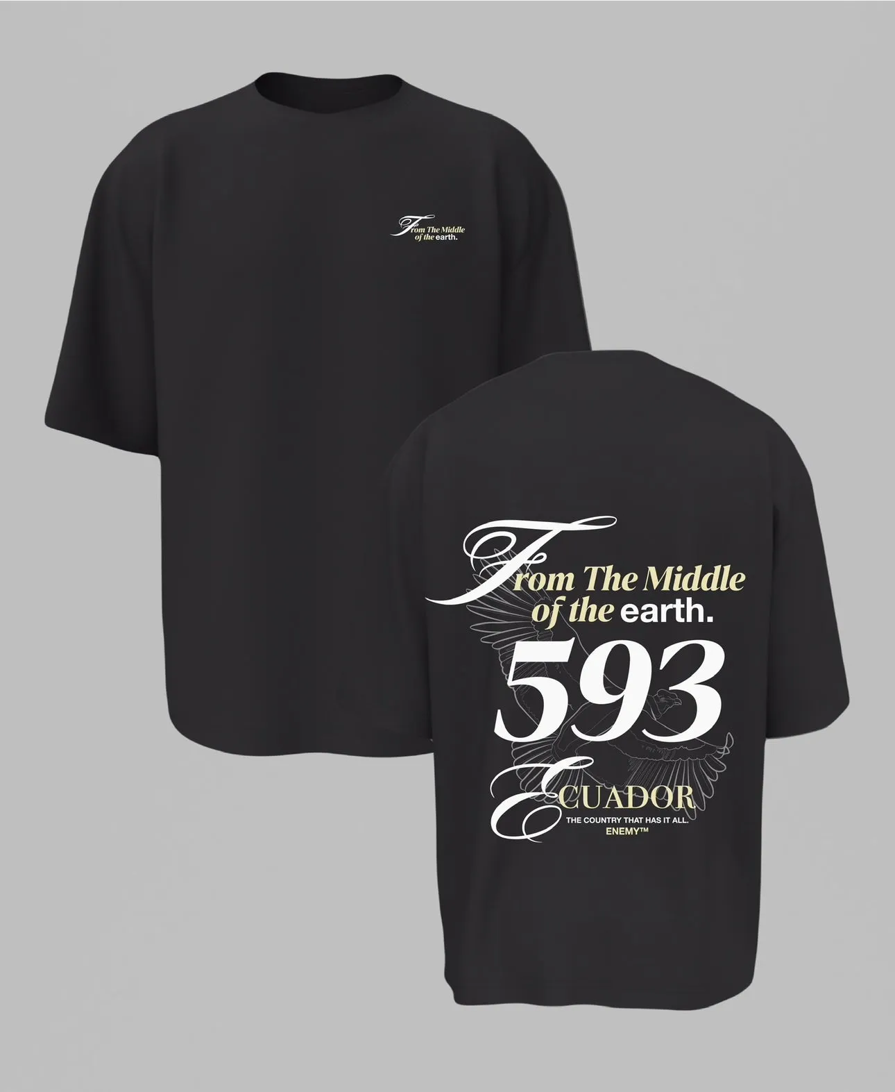 593 Black T-Shirt