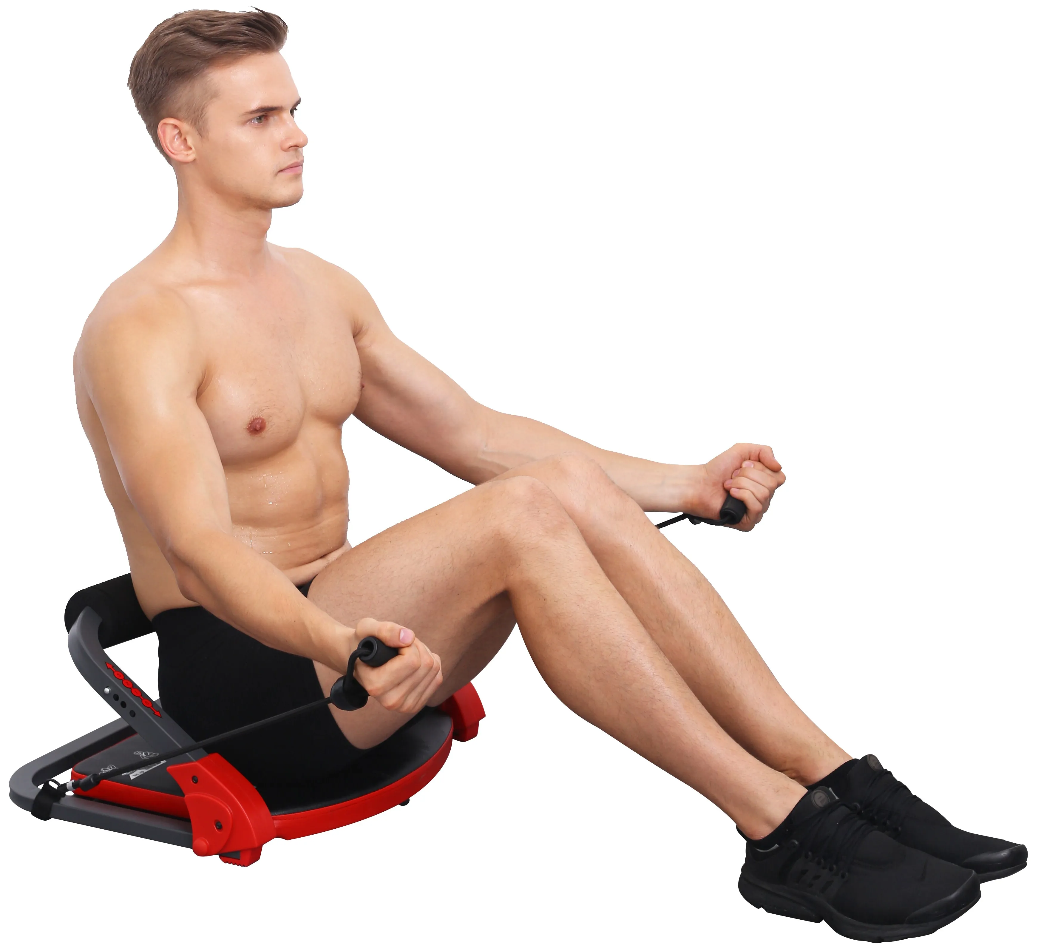Ab Crunch Total Body Workout W/ Resistance Bands