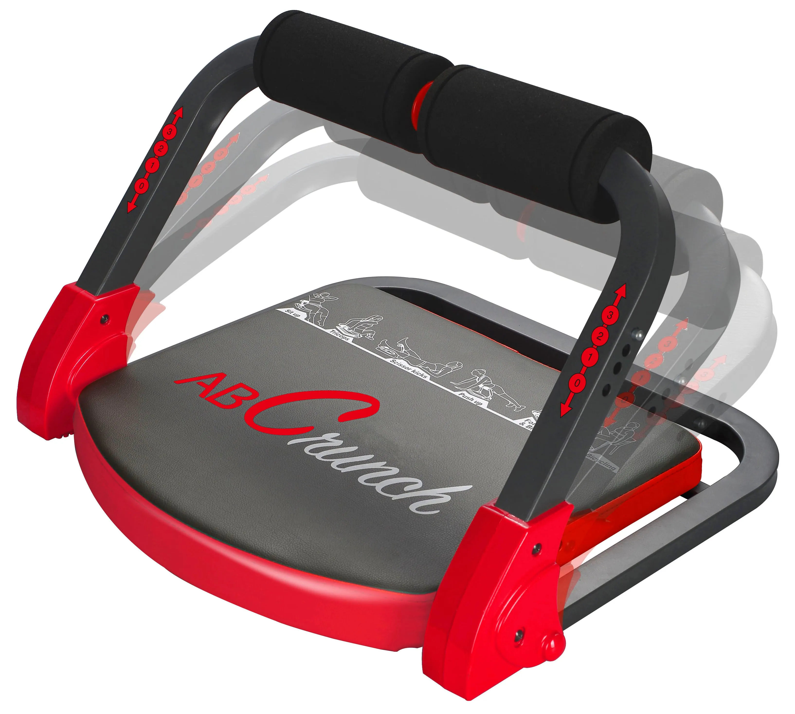 Ab Crunch Total Body Workout W/ Resistance Bands