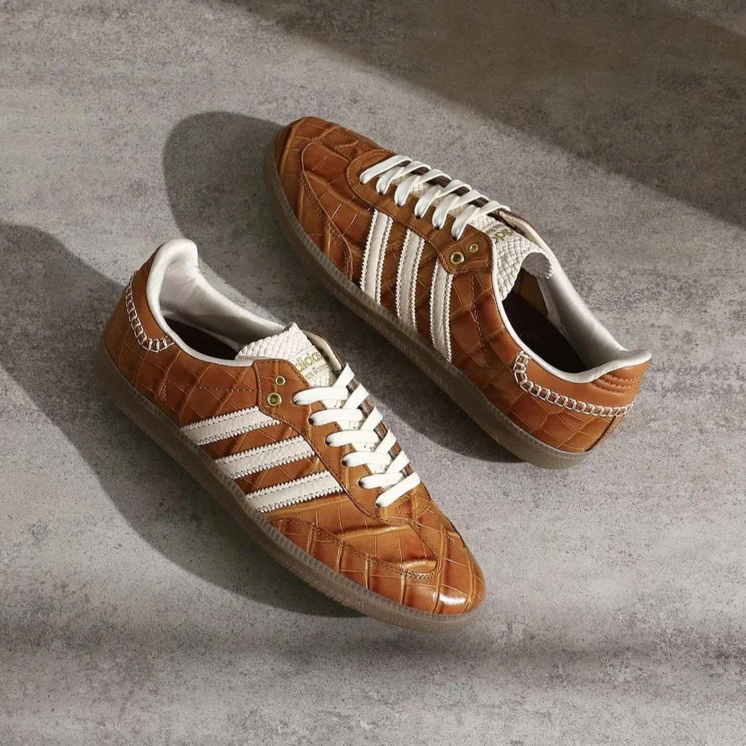 Adidas Samba Wales Bonner Brown Croc