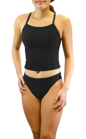 Adoretex Female Solid Tankini Set (FT001)