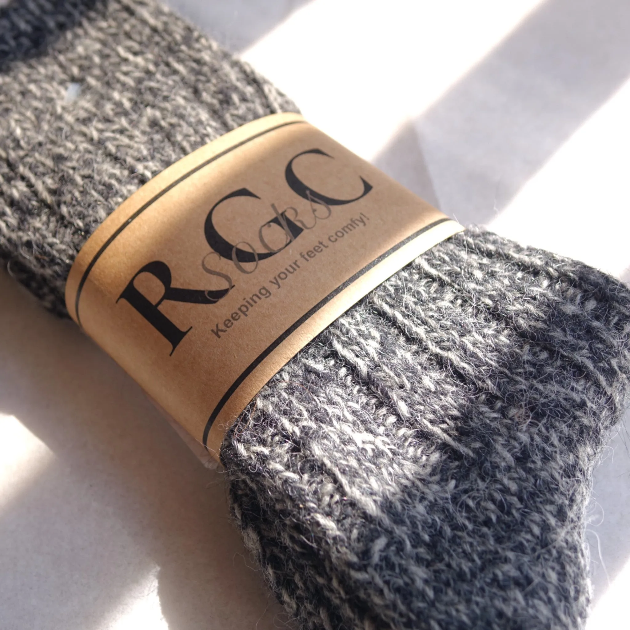 Alpaca Socks natural Wool Mesgla