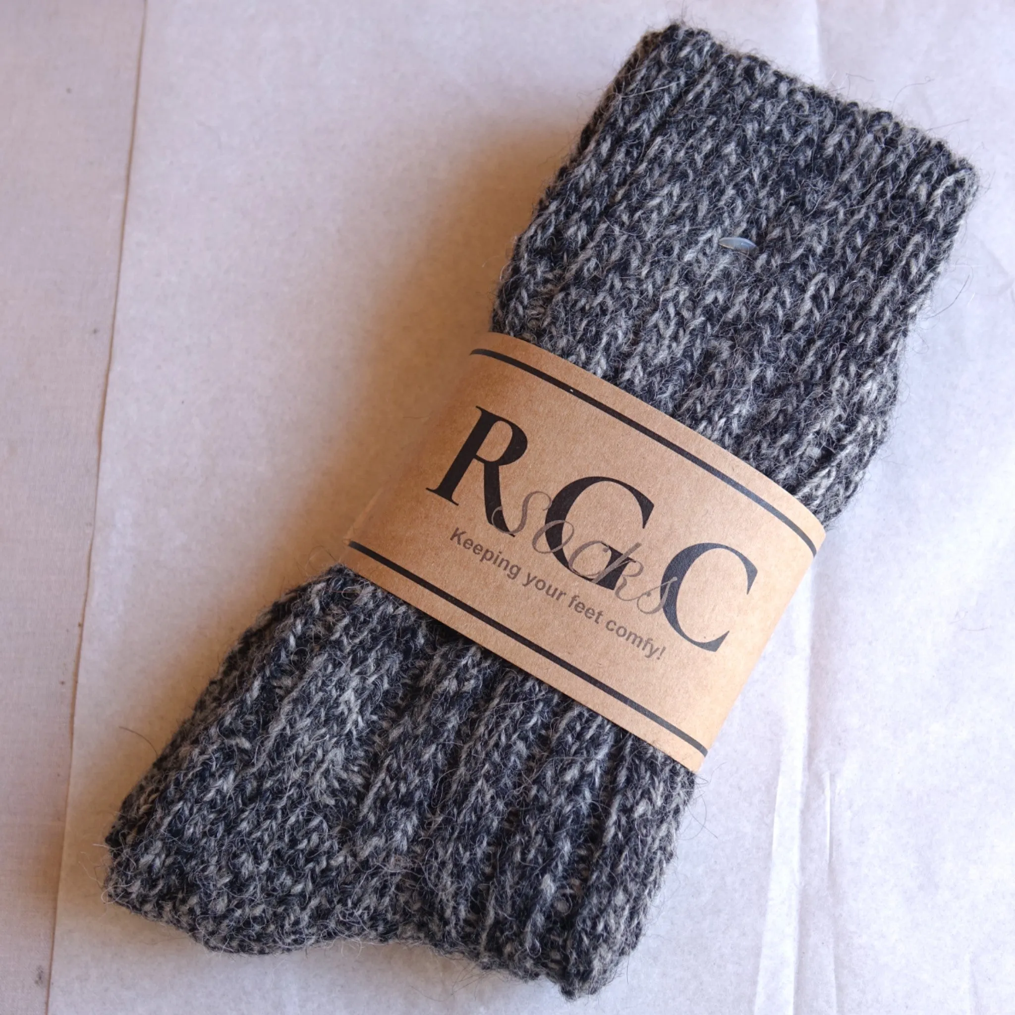 Alpaca Socks natural Wool Mesgla