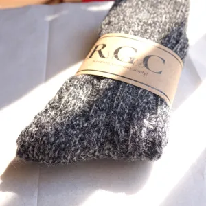Alpaca Socks natural Wool Mesgla