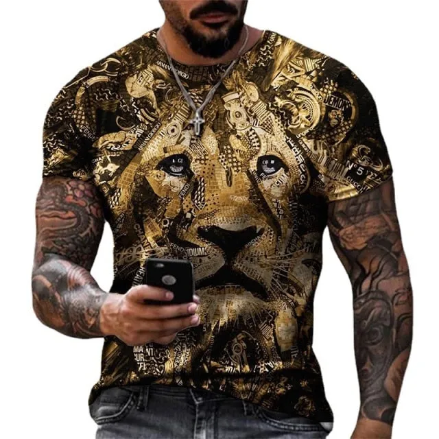American Flag Fashion Short Sleeve T-Shirt
