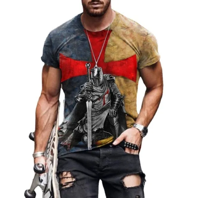 American Flag Fashion Short Sleeve T-Shirt