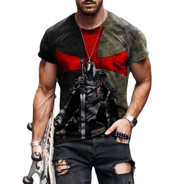 American Flag Fashion Short Sleeve T-Shirt