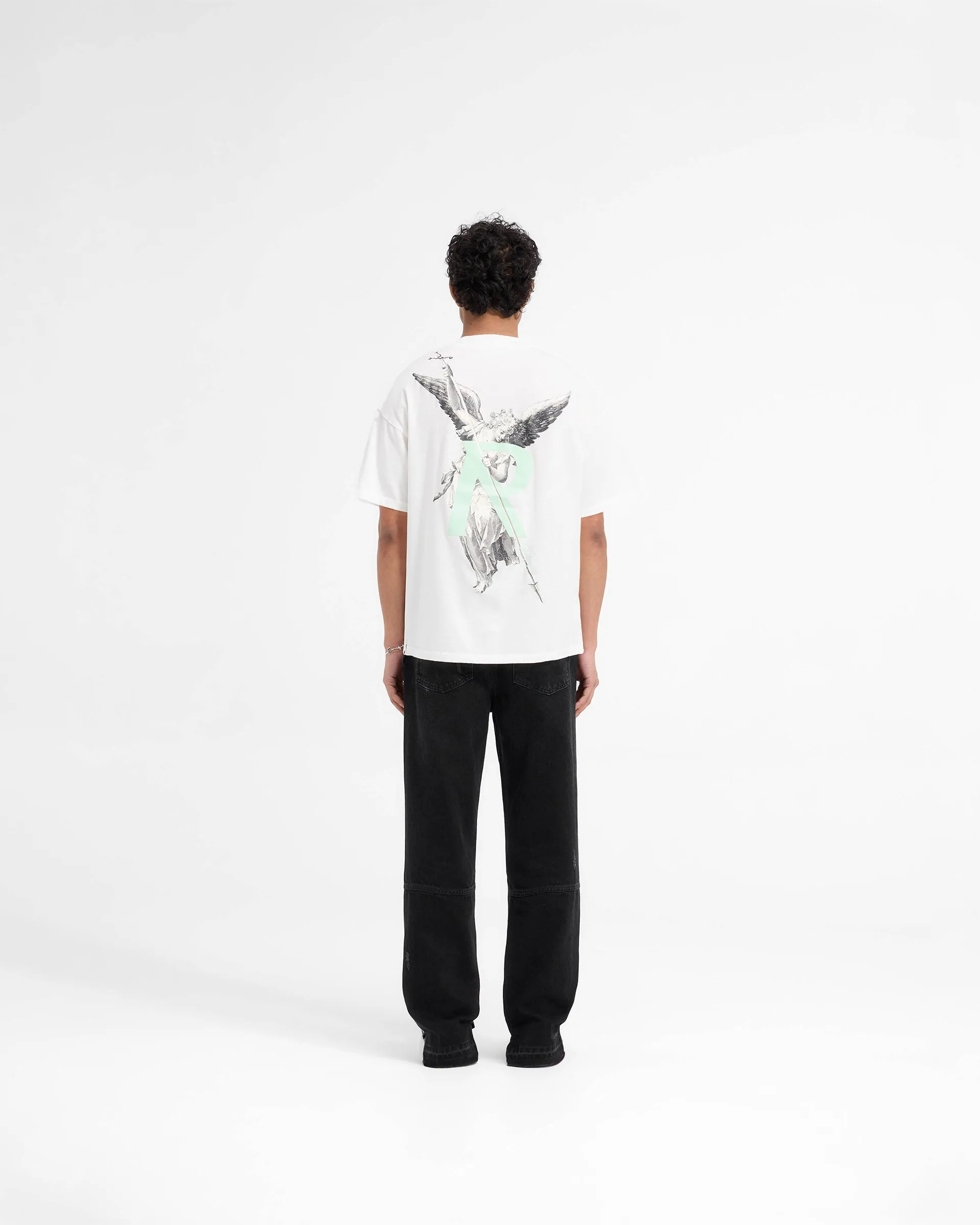 Archangel Initial T-Shirt - Salt