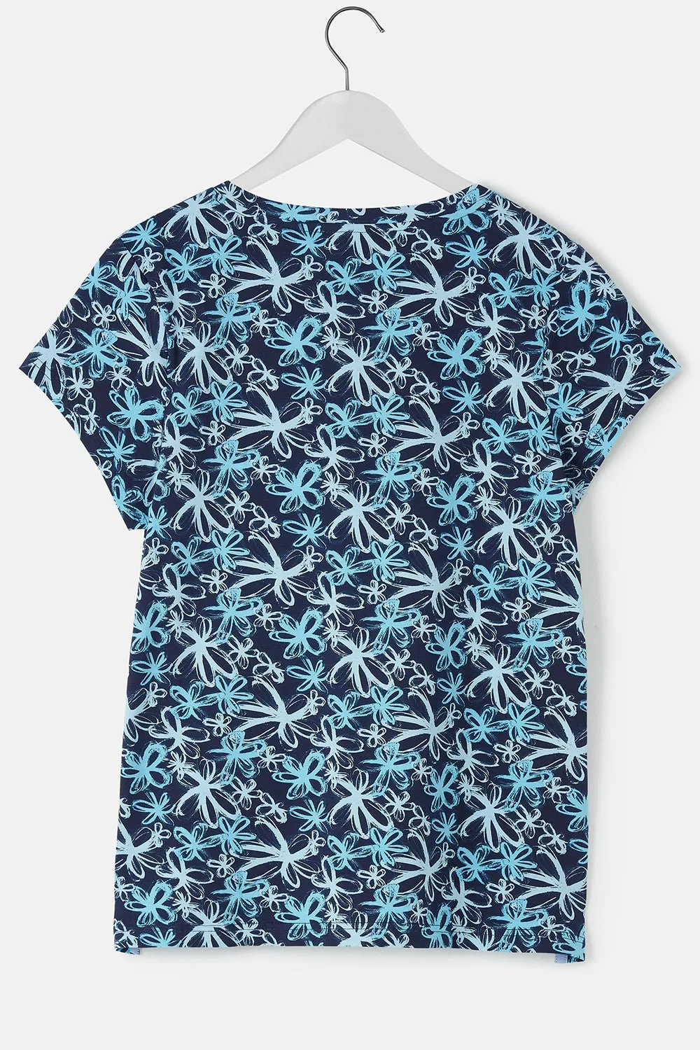 Ariana Tee - Navy Floral