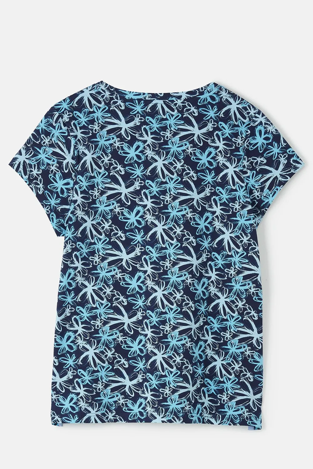 Ariana Tee - Navy Floral