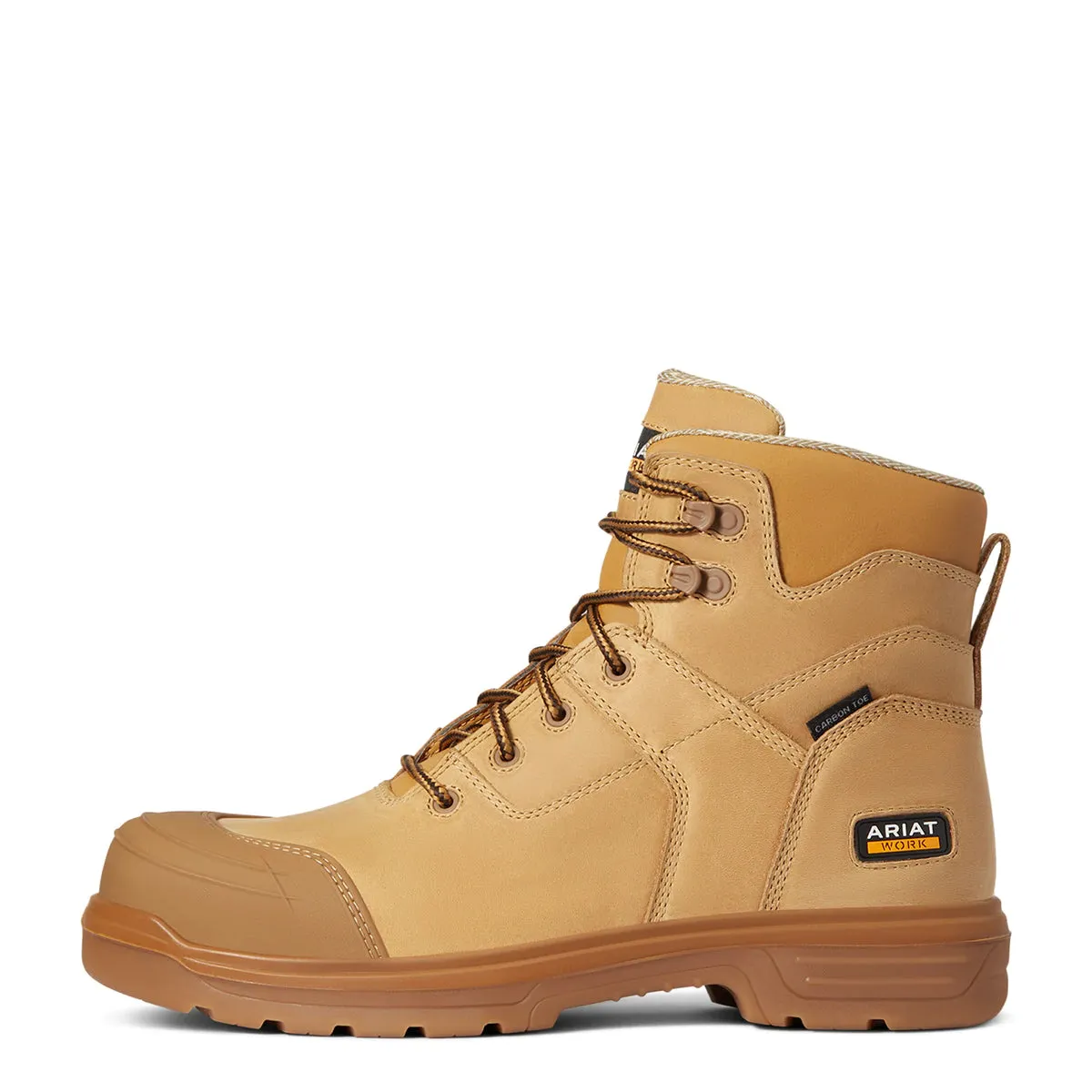 Ariat Mens Turbo JCA Hamersley Carbon Toe Lace Work Boot Wheat