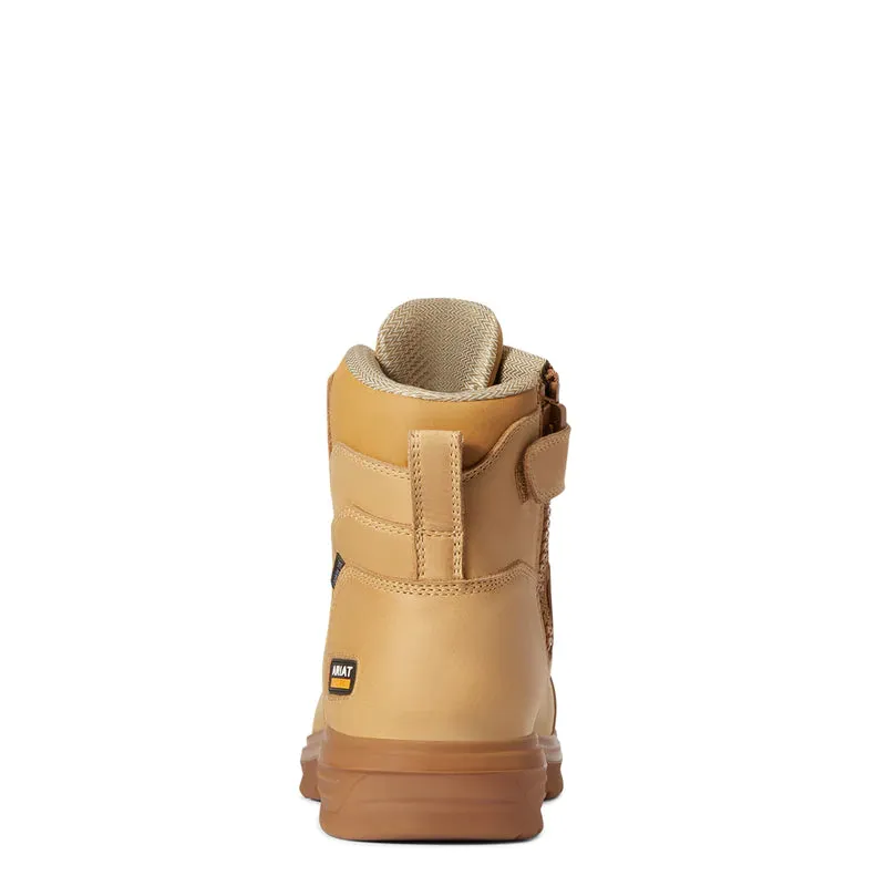 Ariat Mens Turbo JCA Hamersley Carbon Toe Lace Work Boot Wheat