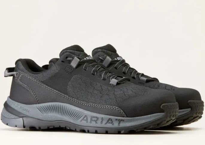 Ariat Women's Outpace Shift Comp Toe Work Shoe -Black- 10046879
