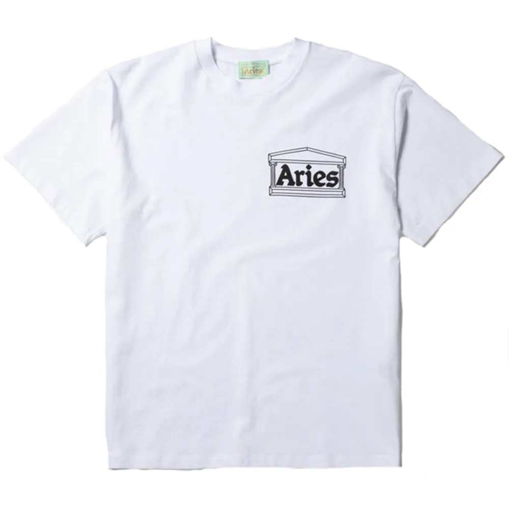 Aries Temple SS Tee White