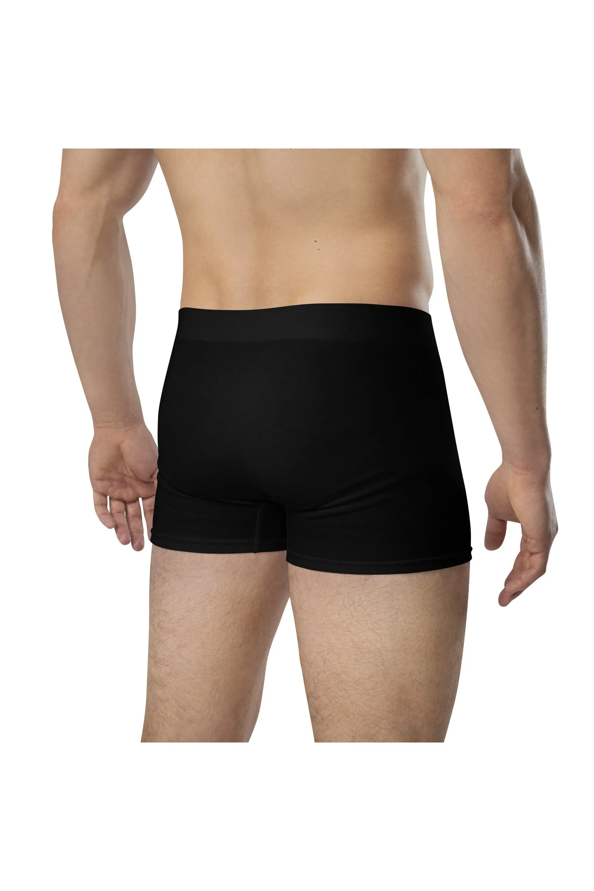 Asana Hawaii Black Boxer Briefs