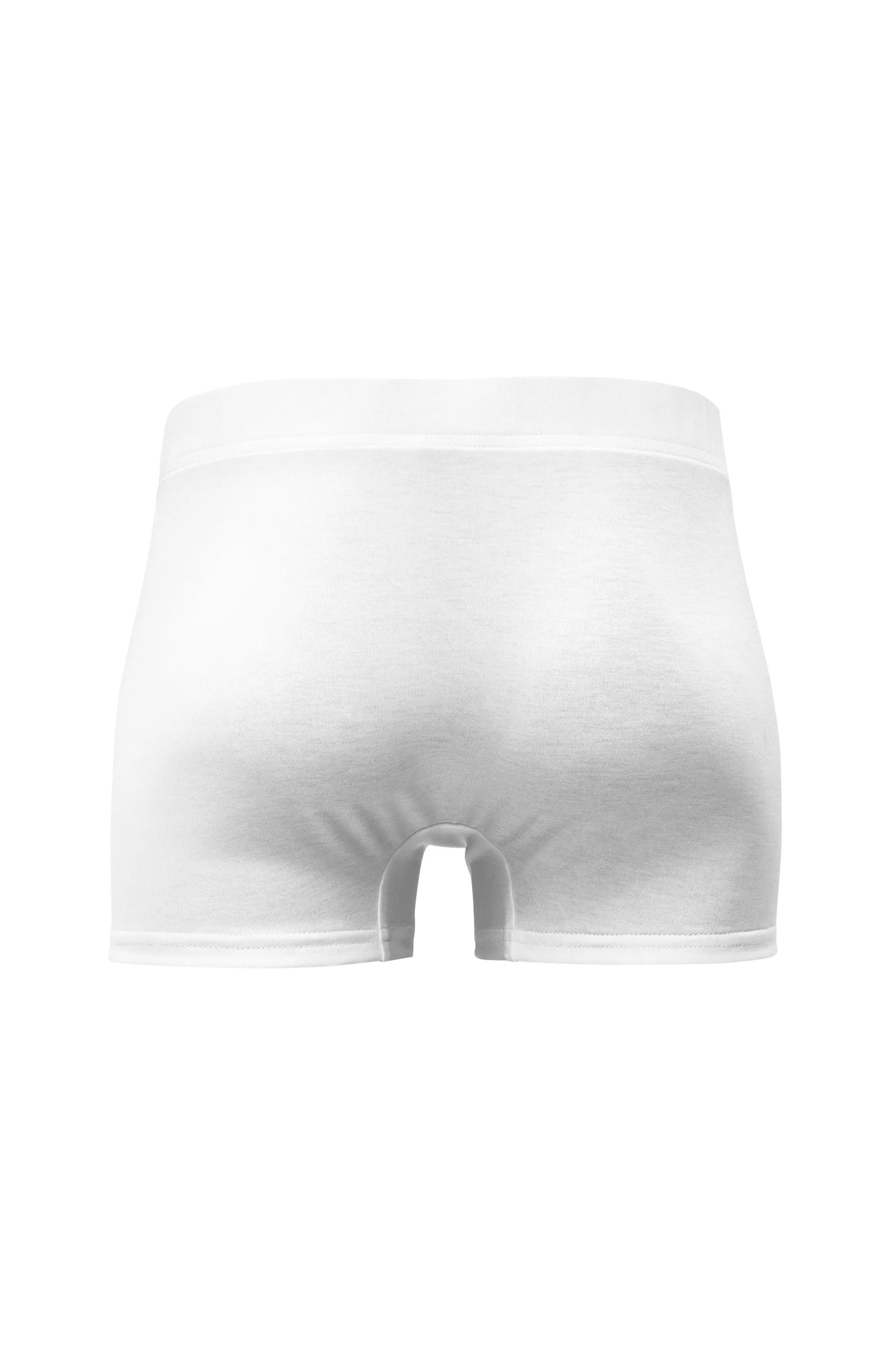 Asana Hawaii Men's White Boxer Briefs