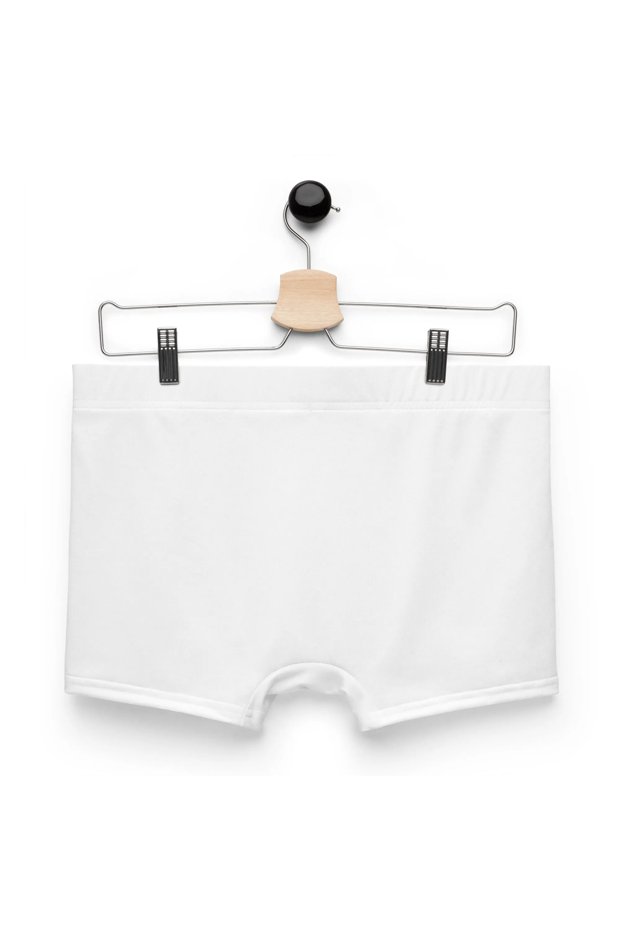 Asana Hawaii Men's White Boxer Briefs
