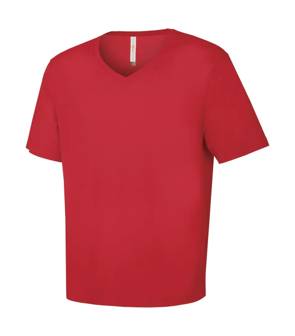 Atc Ring Spun Sr. V-Neck T-Shirt